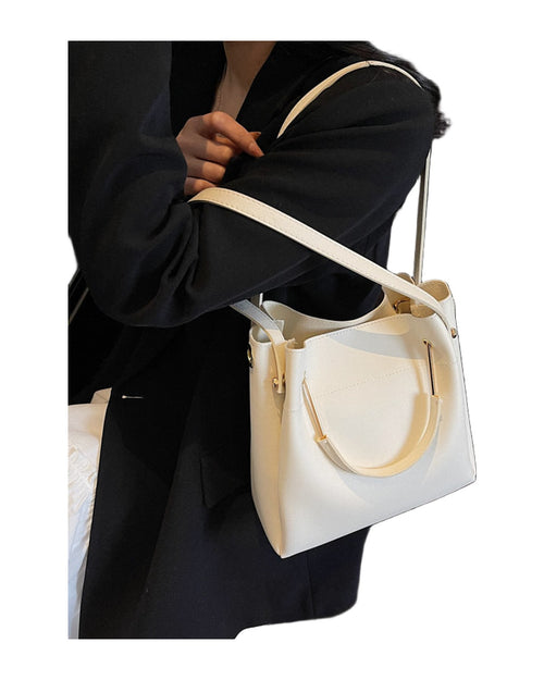Bucket Bag Simple All-match Portable Shoulder Crossbody Bags (2)