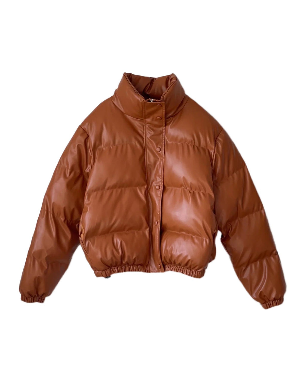 Faux Leather Cotton Jacket photo 4