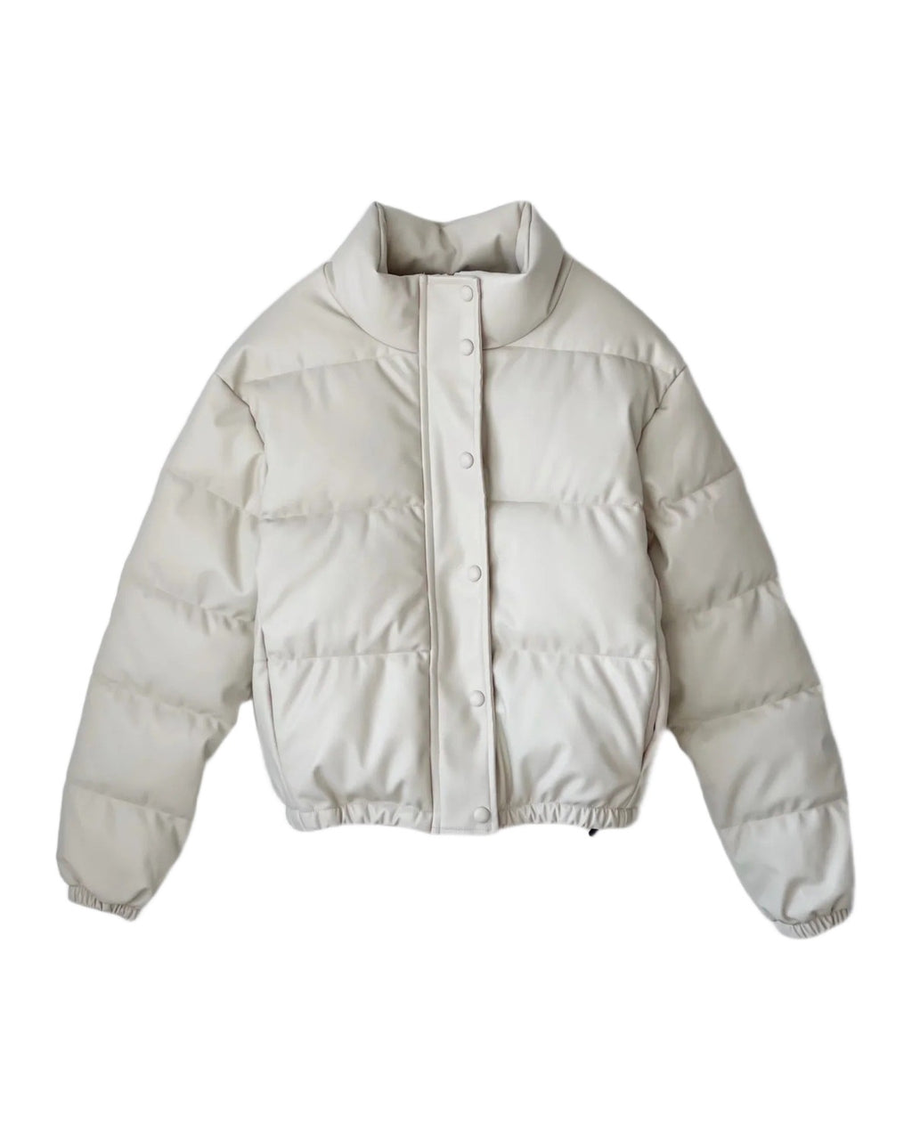 Faux Leather Cotton Jacket photo 5