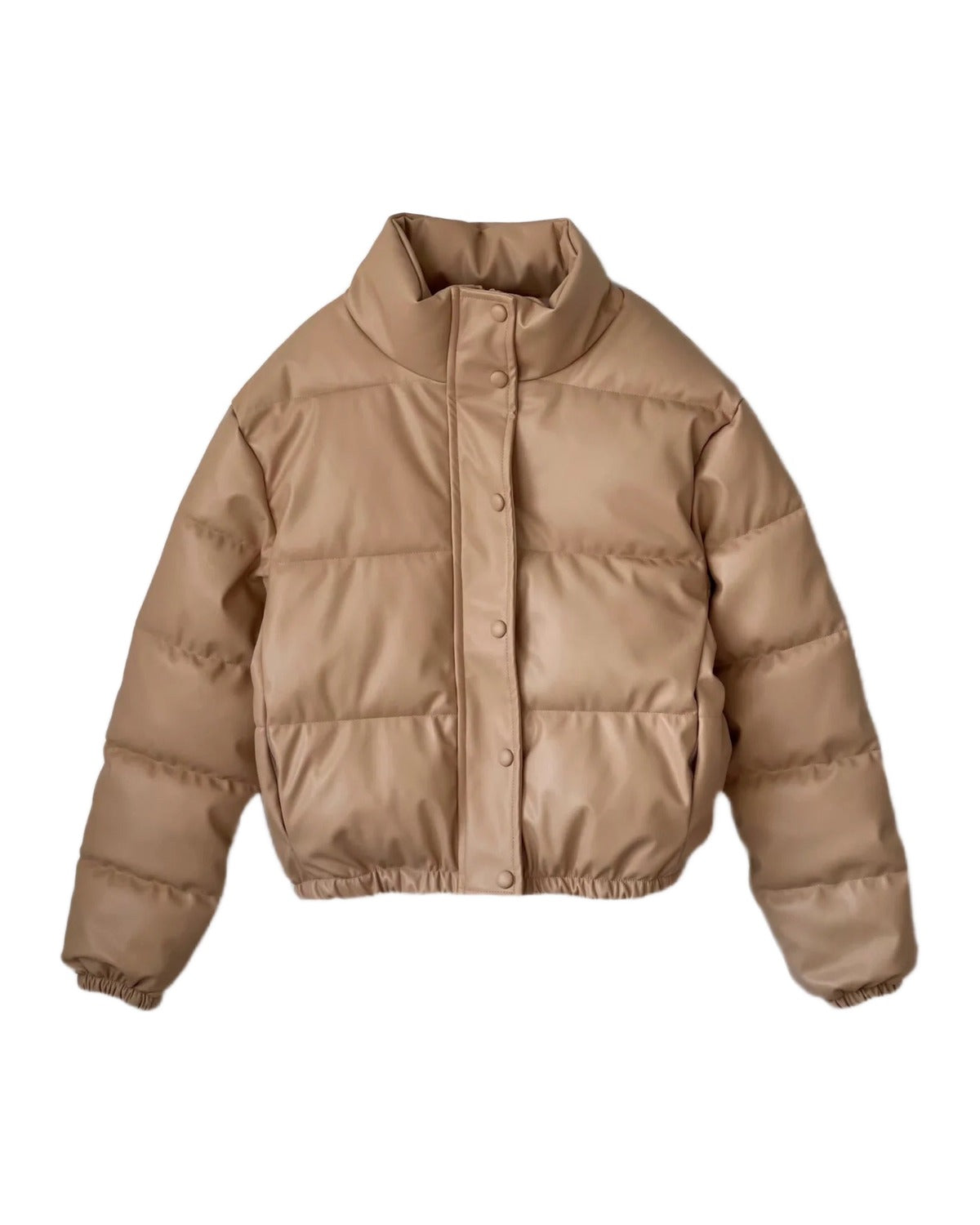 Faux Leather Cotton Jacket photo 7
