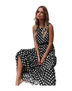 Polka Dot Sleeveless Dress photo 2