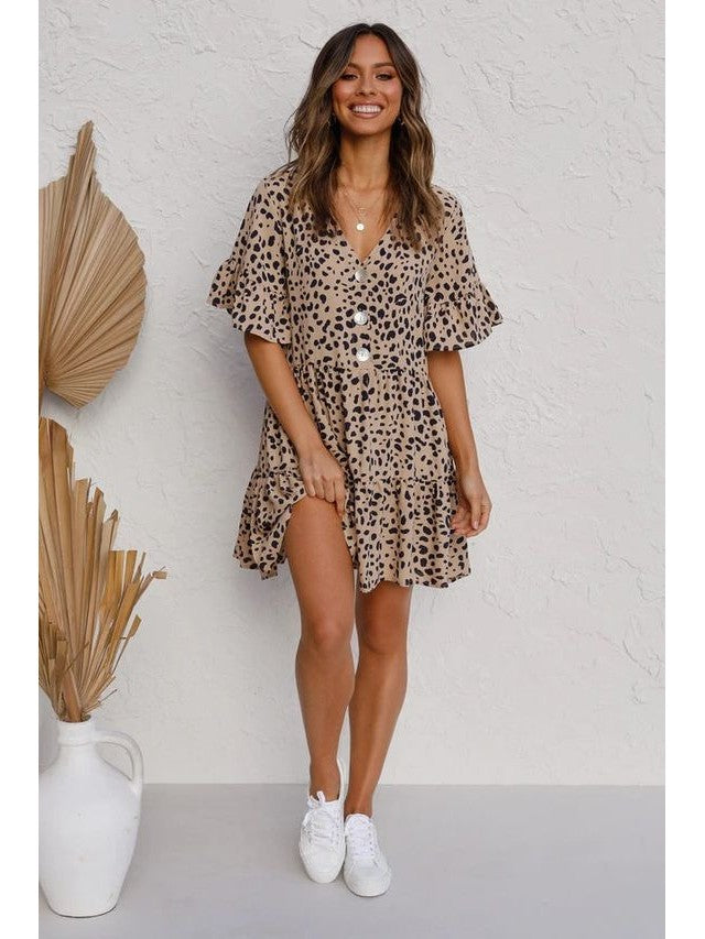 V-neck Dress