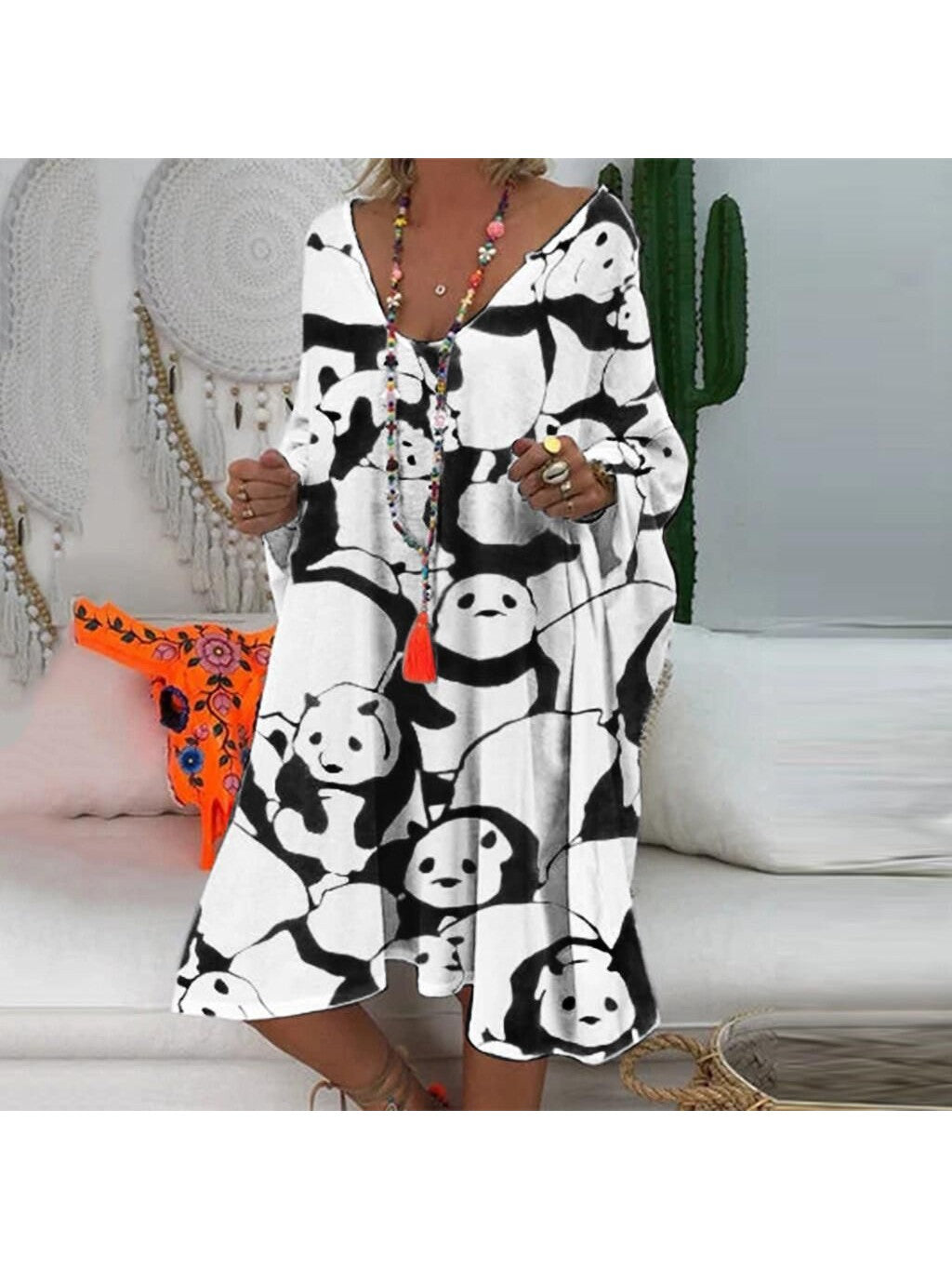 Animal Print Dress