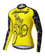 Riding Bicycle Jersey Long Sleeve Cycling photo 4