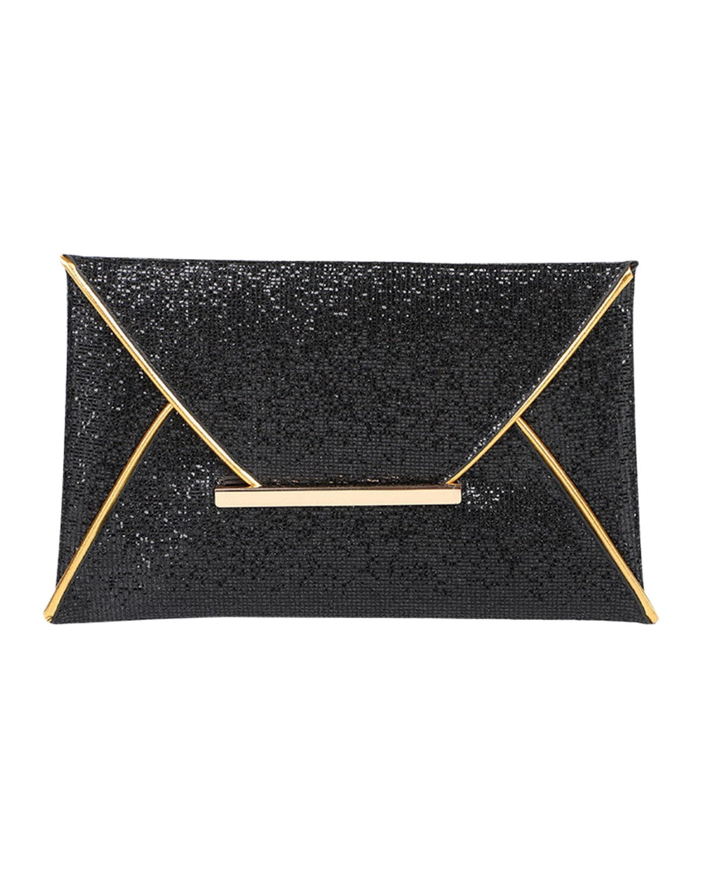 Sequin Glitter Clutch photo 9