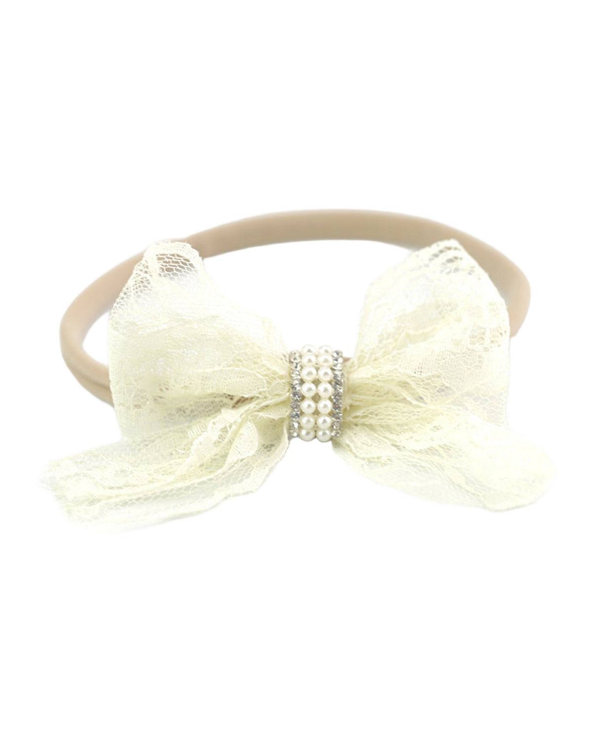 Lace Bow Headband Hair Band photo 9