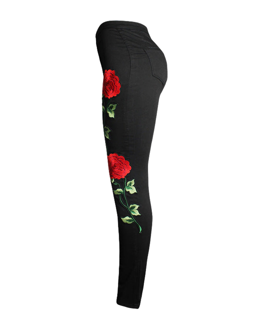 3d Embroidery Skinny Jeans photo 1