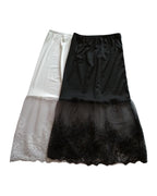 Lace Mesh Skirt Long photo 1