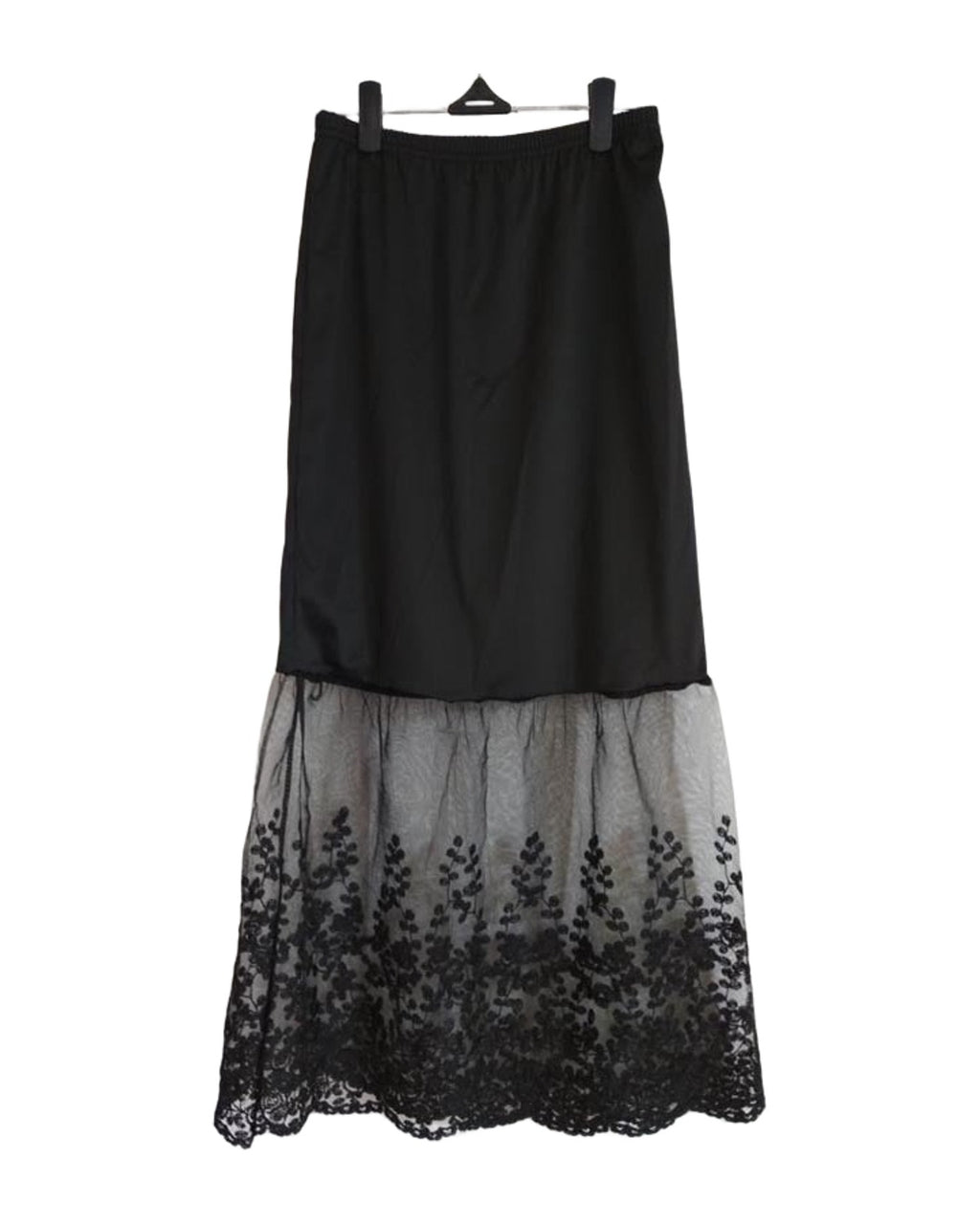Lace Mesh Skirt Long photo 4