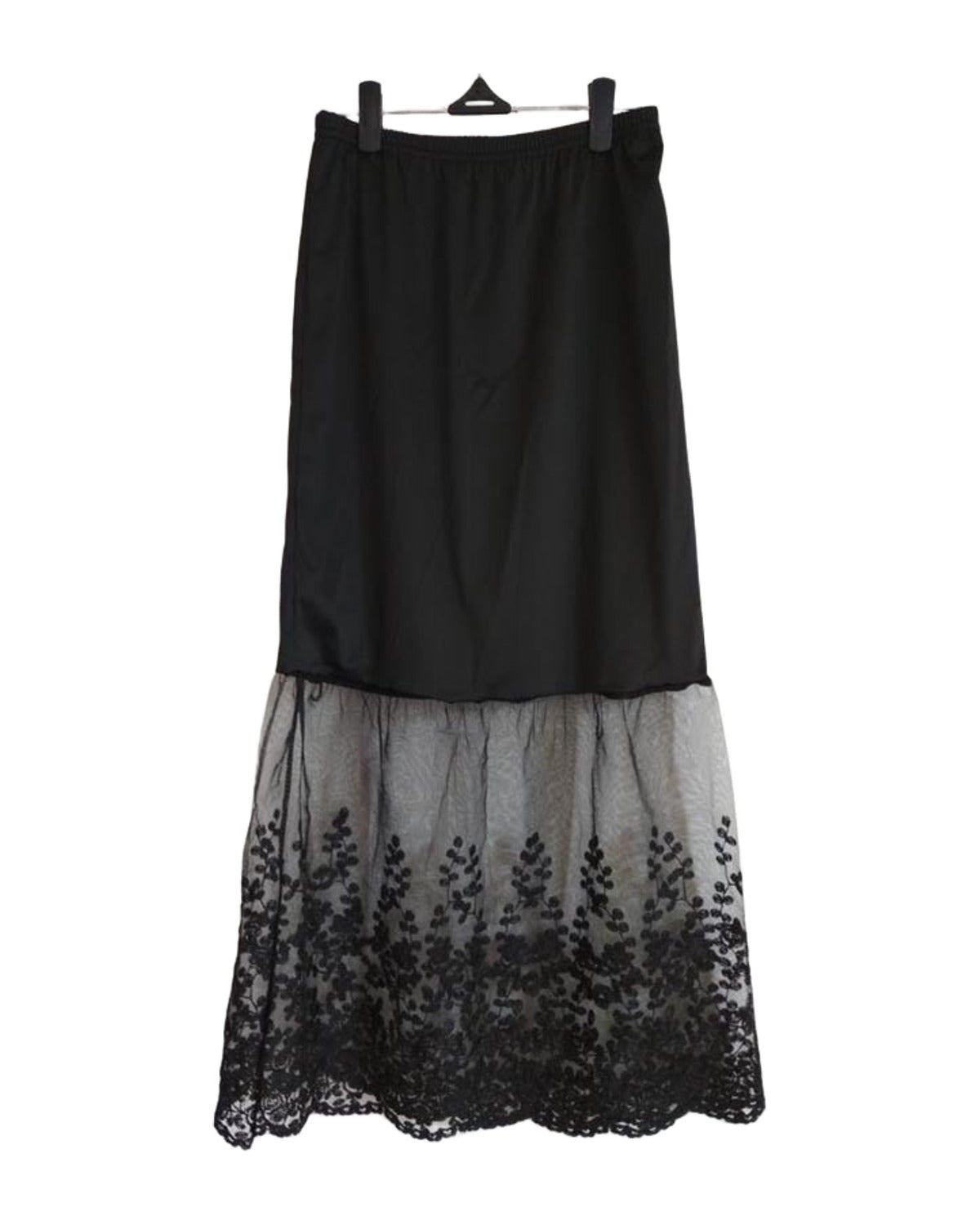 Lace Mesh Skirt Long photo 4