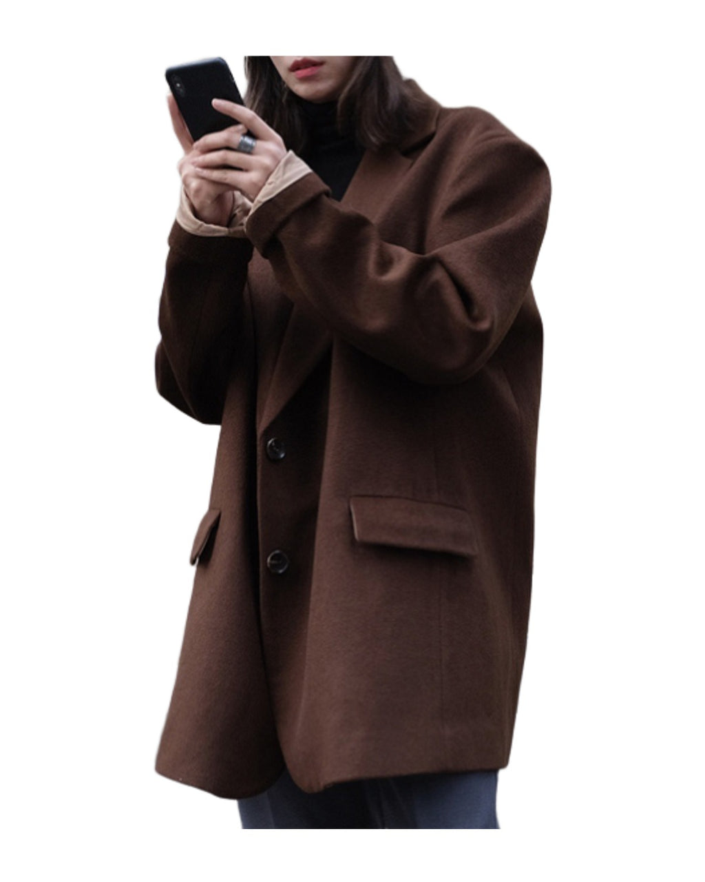 Oversized Wool Blazer photo 6