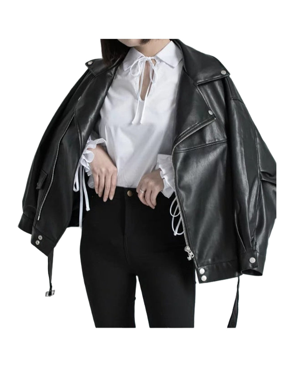 Leather Jacket Motorcycle photo 2