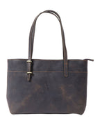Simple First Layer Cowhide Tote Bag Retro Shoulder photo 4