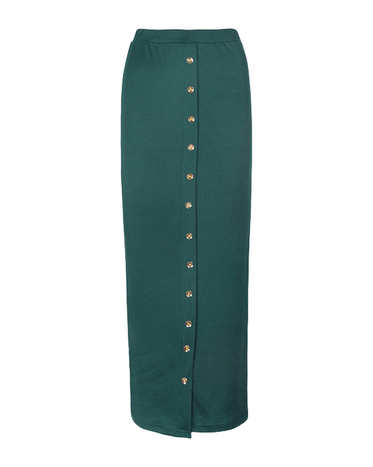 Half-length Skirt Muslim Button Pencil photo 1