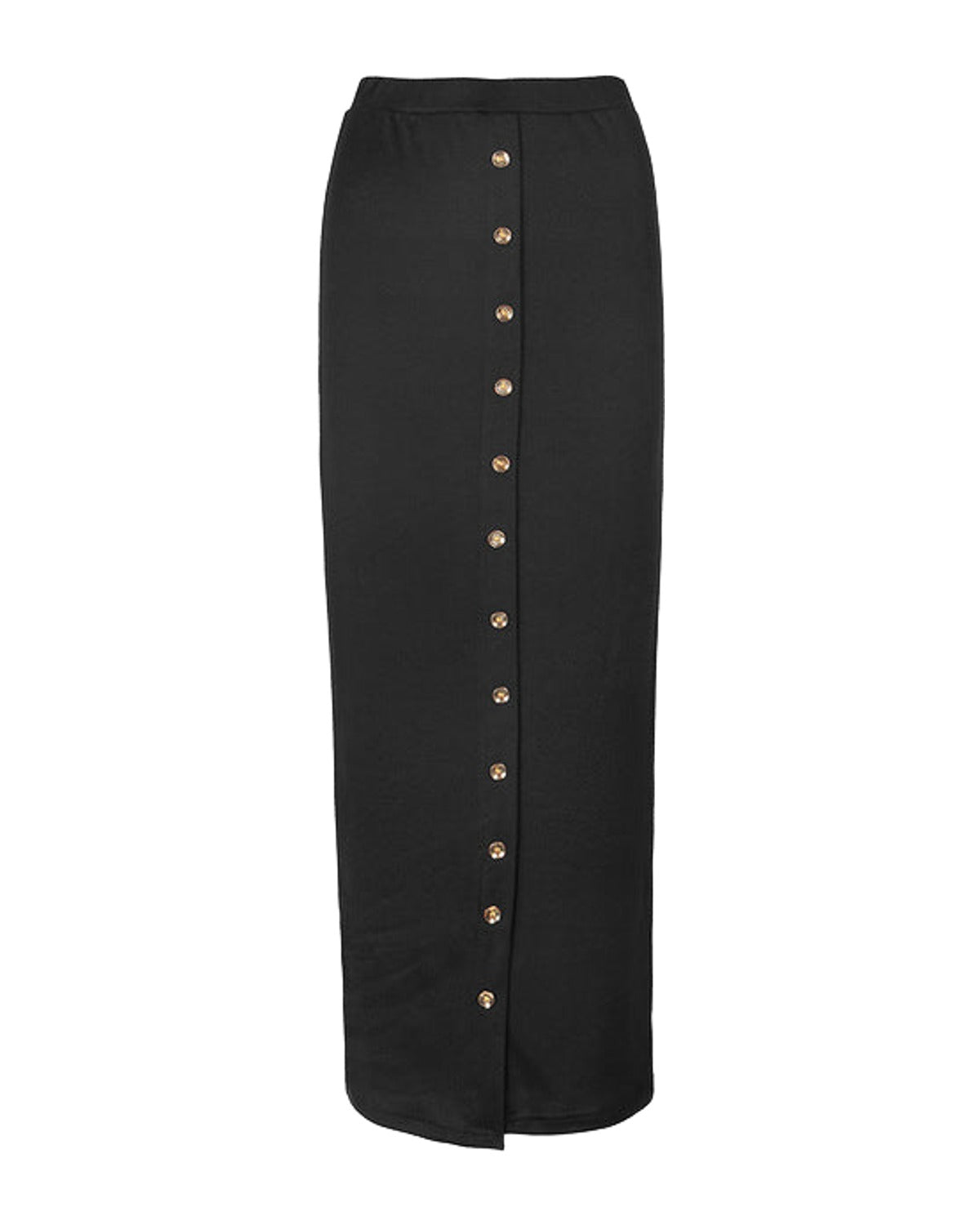 Half-length Skirt Muslim Button Pencil photo 2