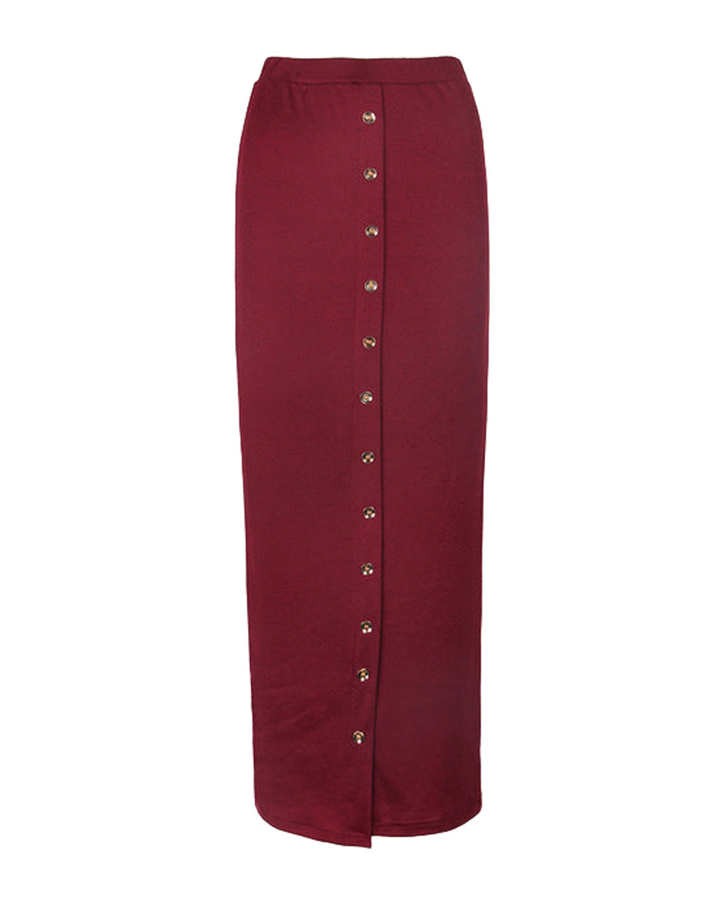 Half-length Skirt Muslim Button Pencil photo 8