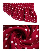 Autumn Long Sleeve Polka Dot Dress photo 7