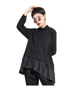 Dark Cold Ruffled Baby Shirt Long Sleeves photo 2