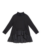 Dark Cold Ruffled Baby Shirt Long Sleeves