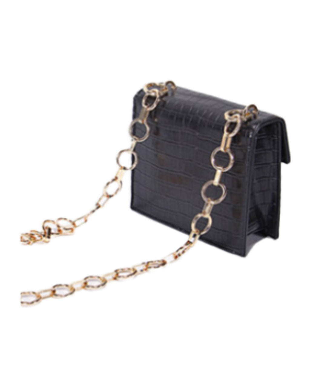 Wide Shoulder Strap Small Square Bag photo 1