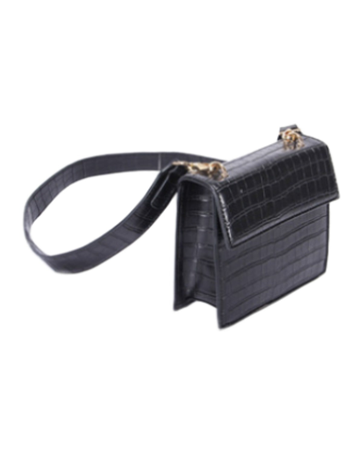 Wide Shoulder Strap Small Square Bag photo 2