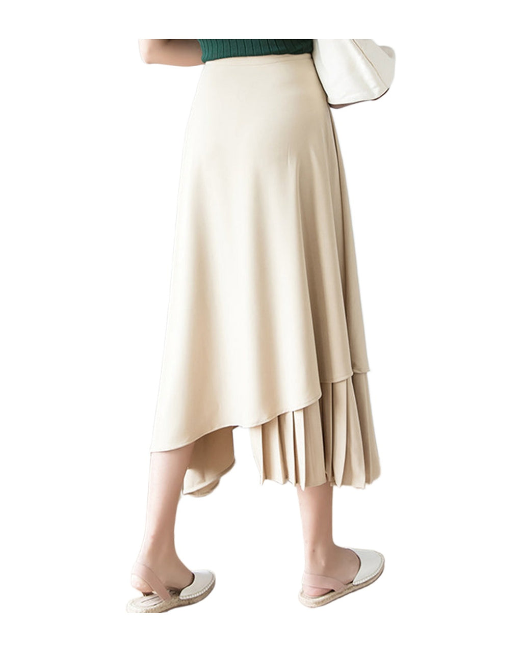 Hepburn High Waist Large Swing Umbrella Skirt photo 1