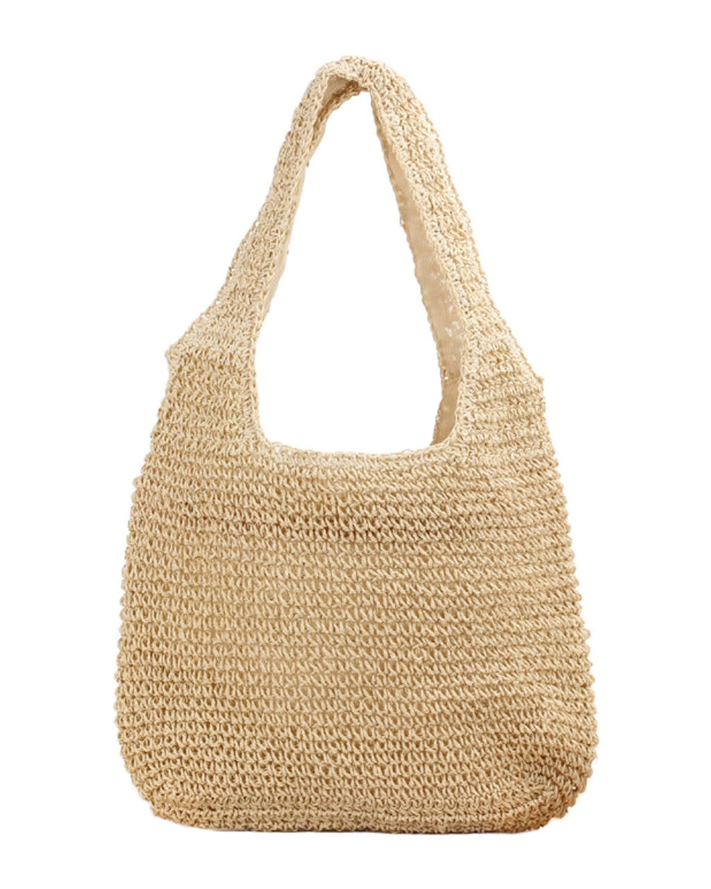 Leisure One Shoulder Straw Woven Bag photo 2