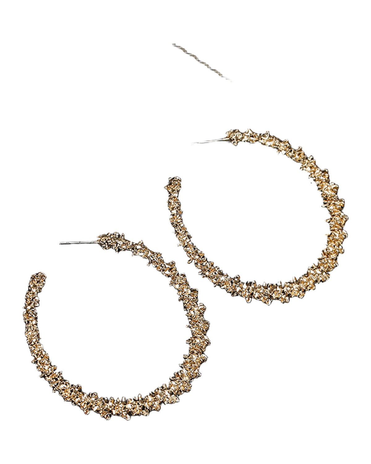 Street Exaggerated Geometric Diamond Earrings photo 10