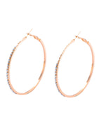 Street Exaggerated Geometric Diamond Earrings photo 7