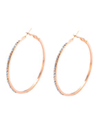 Street Exaggerated Geometric Diamond Earrings photo 9