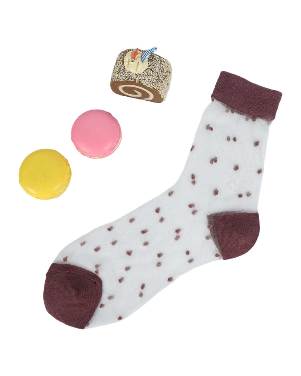 Card Retro Polka Dot Socks photo 6