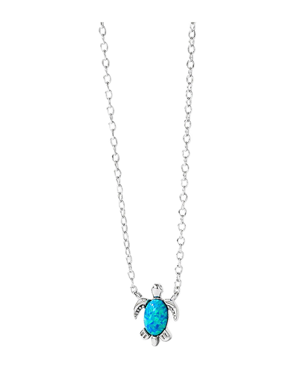 S925 Sterling Silver Ins Necklace Turtle Opel Jewelry Choker photo 1