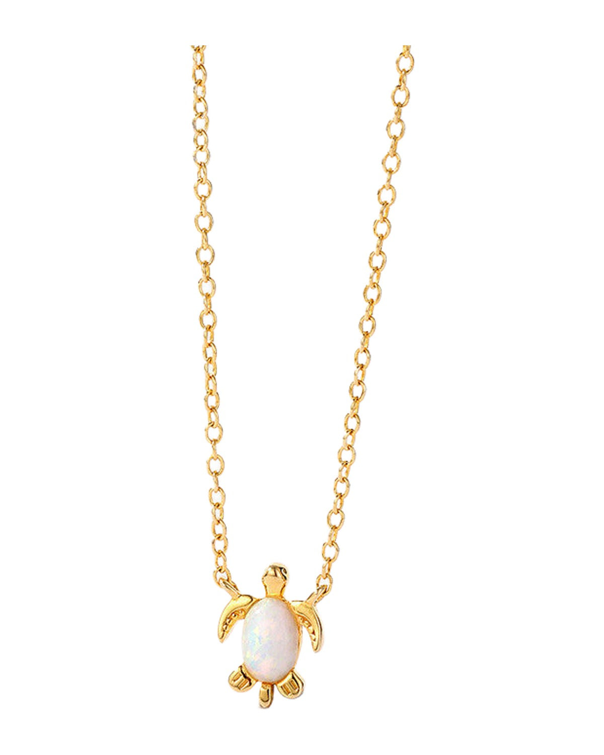 S925 Sterling Silver Ins Necklace Turtle Opel Jewelry Choker photo 5