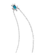 S925 Sterling Silver Ins Necklace Turtle Opel Jewelry Choker photo 6