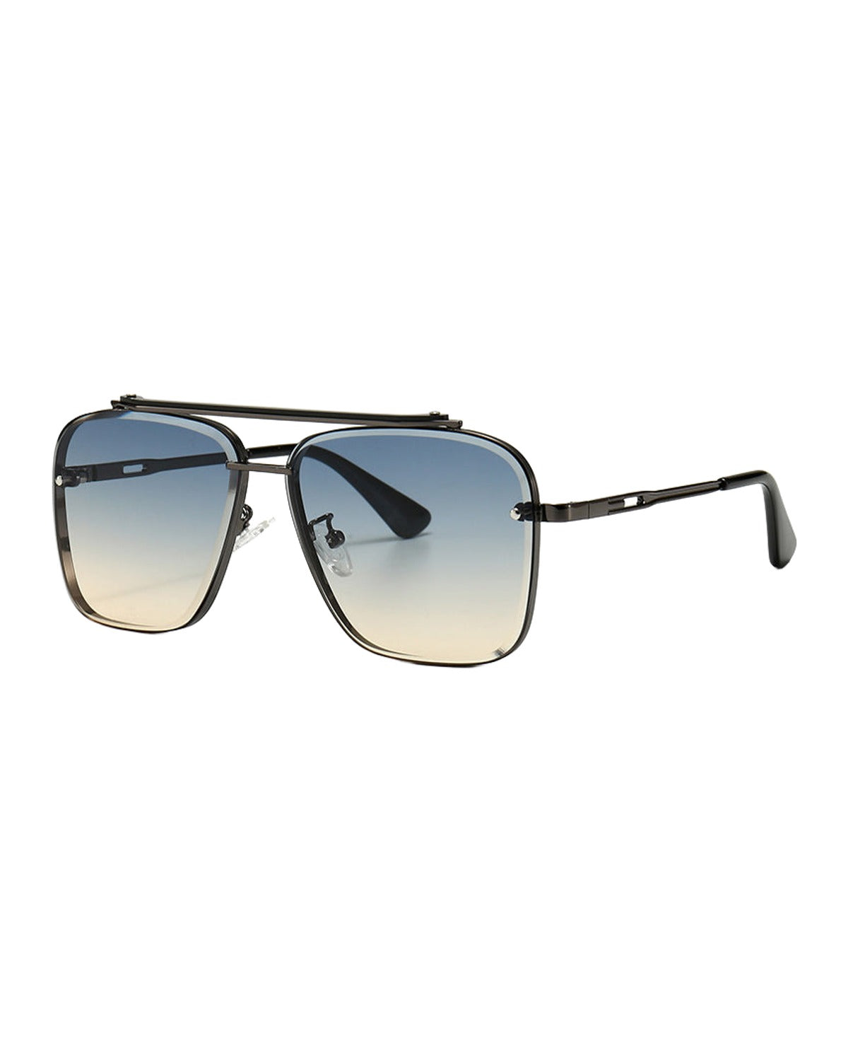 Sunglasses Glasses Modern Retro Square Frame Street Shot Big photo 1