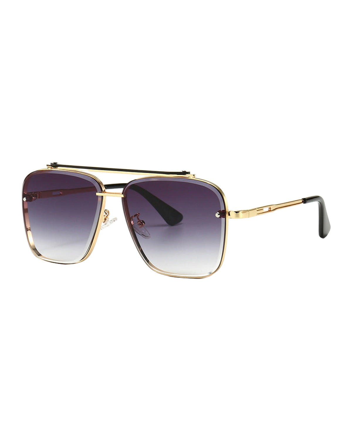 Sunglasses Glasses Modern Retro Square Frame Street Shot Big photo 4