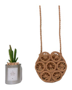 Rattan Woven Bag Retro Literary Straw photo 2
