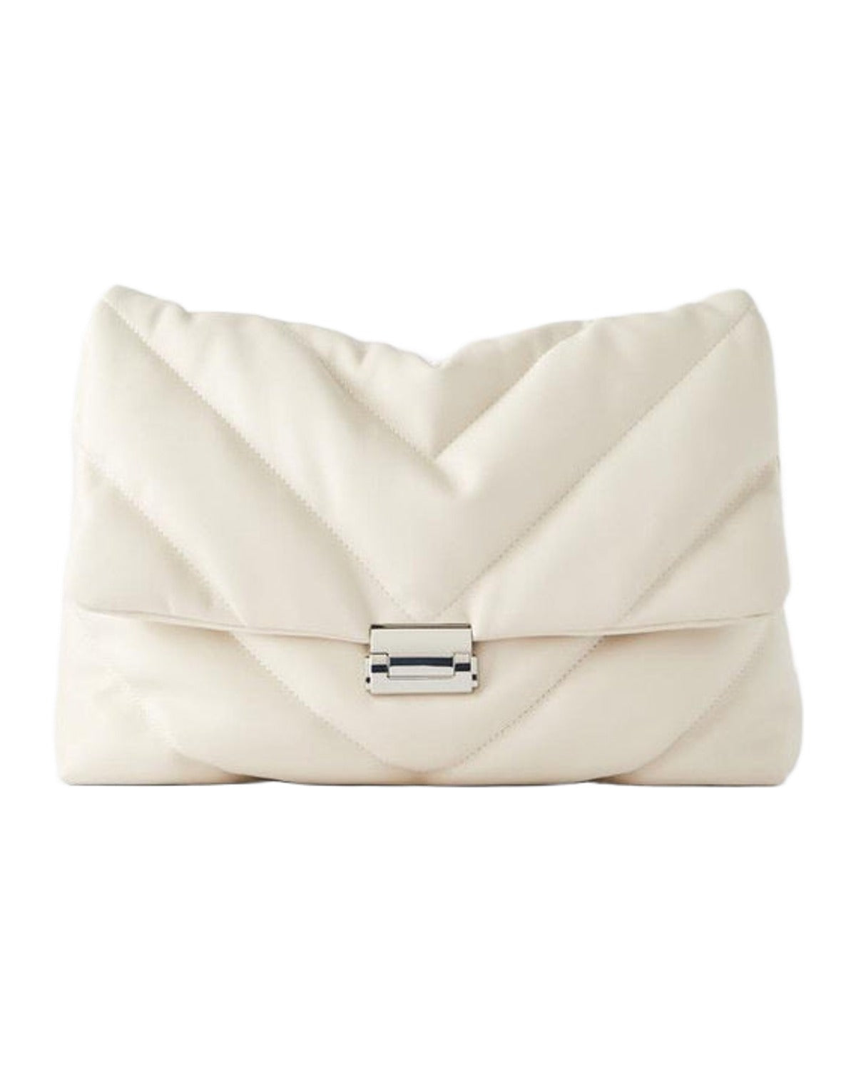 White Oversized Chain Bag photo 1