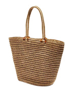 Simple One-shoulder Portable Beach Bag Knitting photo 1