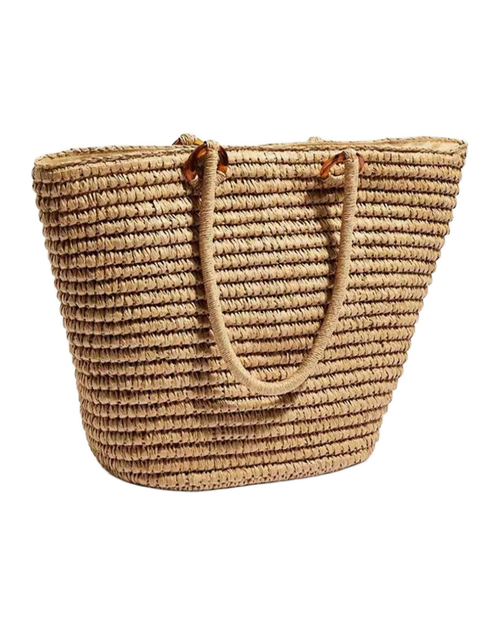 Simple One-shoulder Portable Beach Bag Knitting photo 2