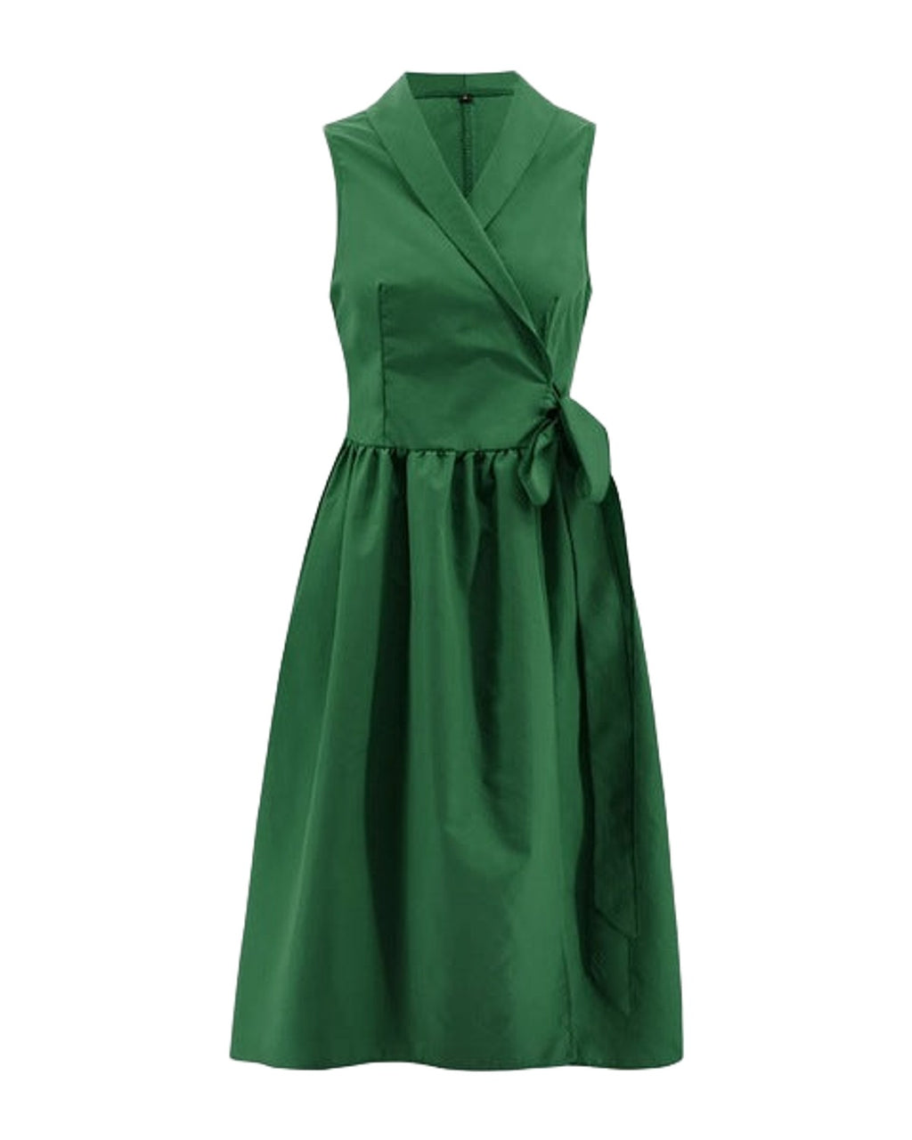 Dies Midi Dress Casual Sleeveless Belt photo 3
