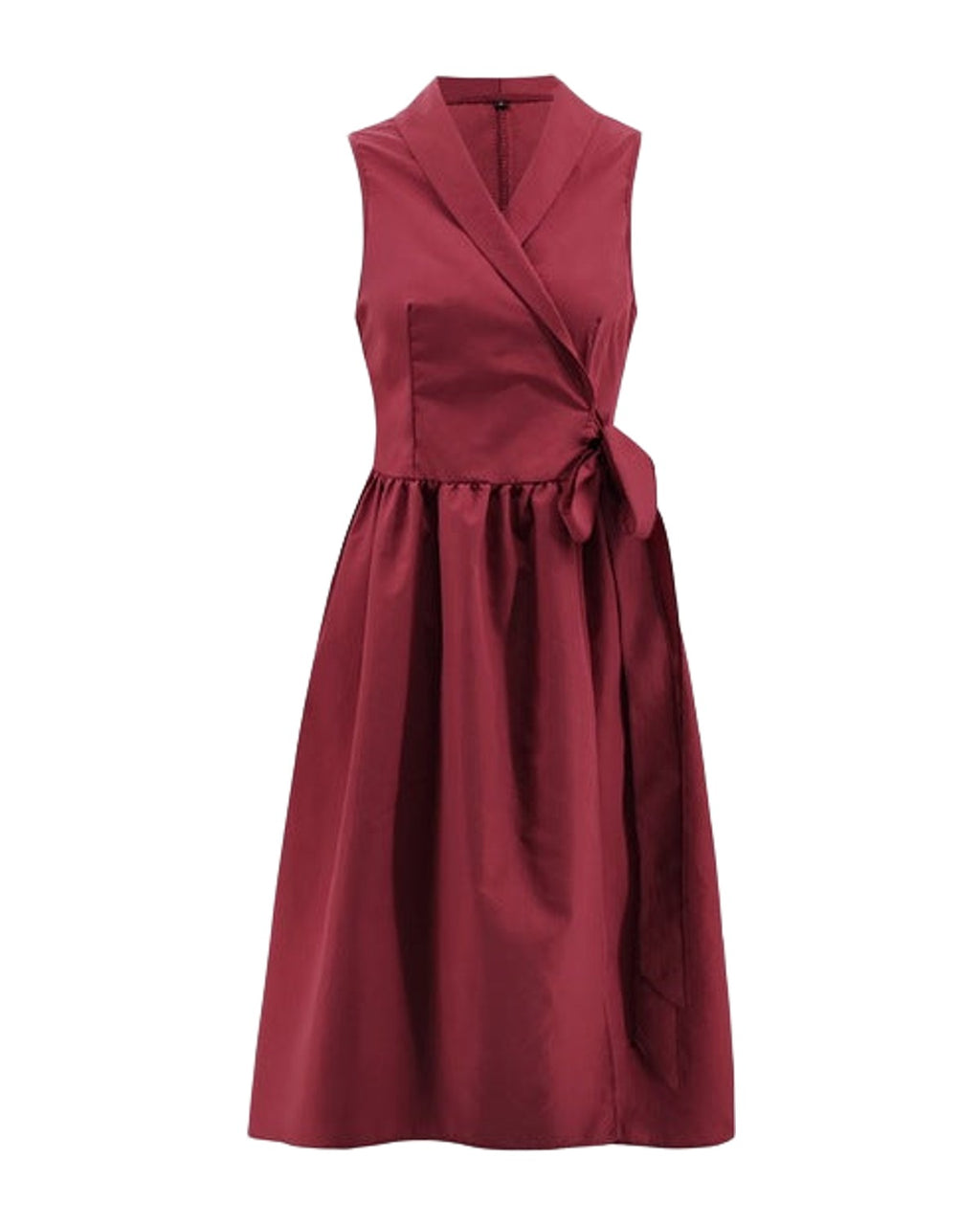 Dies Midi Dress Casual Sleeveless Belt photo 6