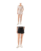 Lace Wide Loose Shorts photo 10