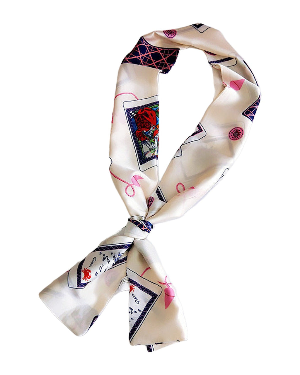 Silk Scarf Long Spring Autumn Double-sided Dual-use photo 11