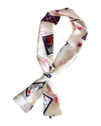 Silk Scarf Long Spring Autumn Double-sided Dual-use photo 11