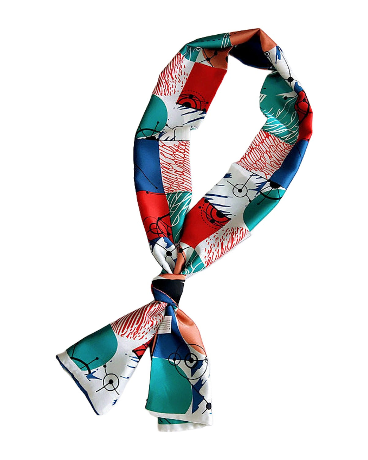 Silk Scarf Long Spring Autumn Double-sided Dual-use photo 7