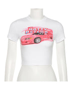 Button Short Sleeve Slim Tee photo 2