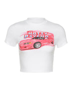 Button Short Sleeve Slim Tee photo 4