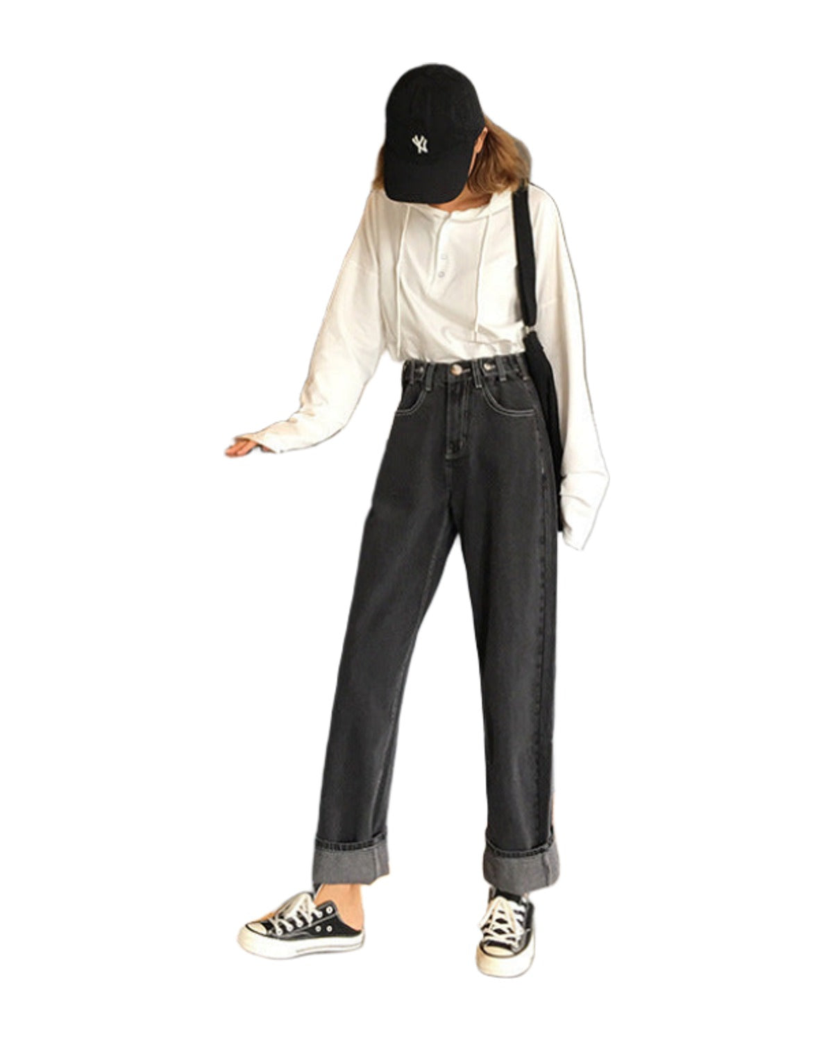 Jeans Wide-leg Pants Straight-leg photo 5
