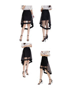 Irregular Skirt Dovetail Mid-length Package Hip photo 2